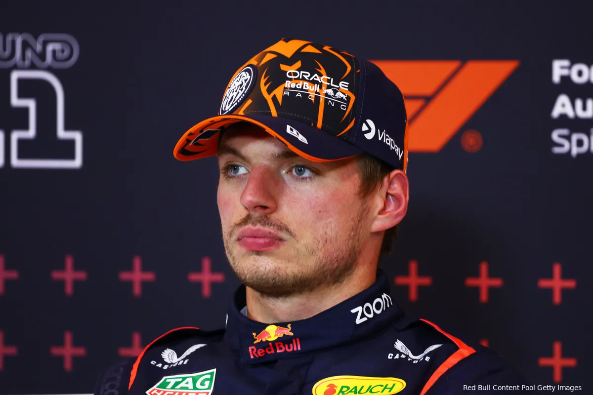 max verstappen red bull racing oostenrijk zaterdag kwalificatie 2024 5
