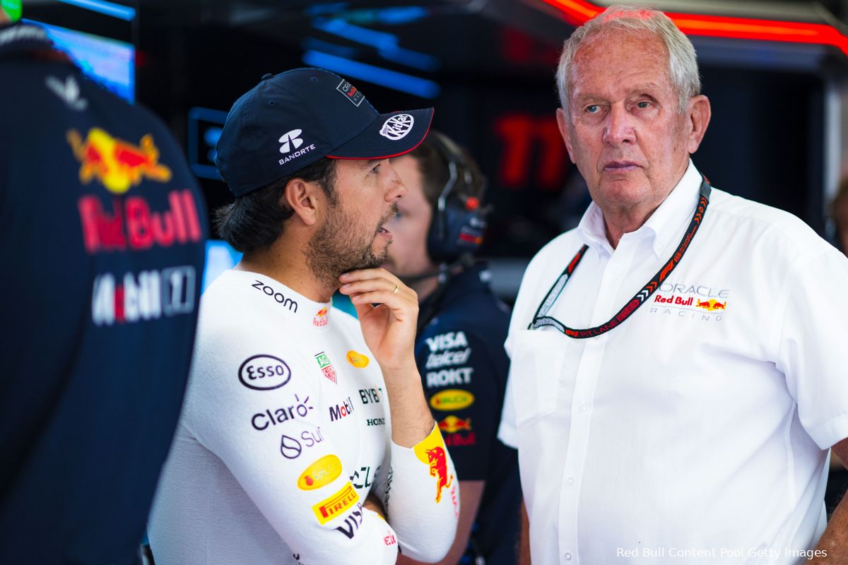 Pérez geeft open en eerlijk toe: 'Het verschil met Verstappen was te groot dit weekend'