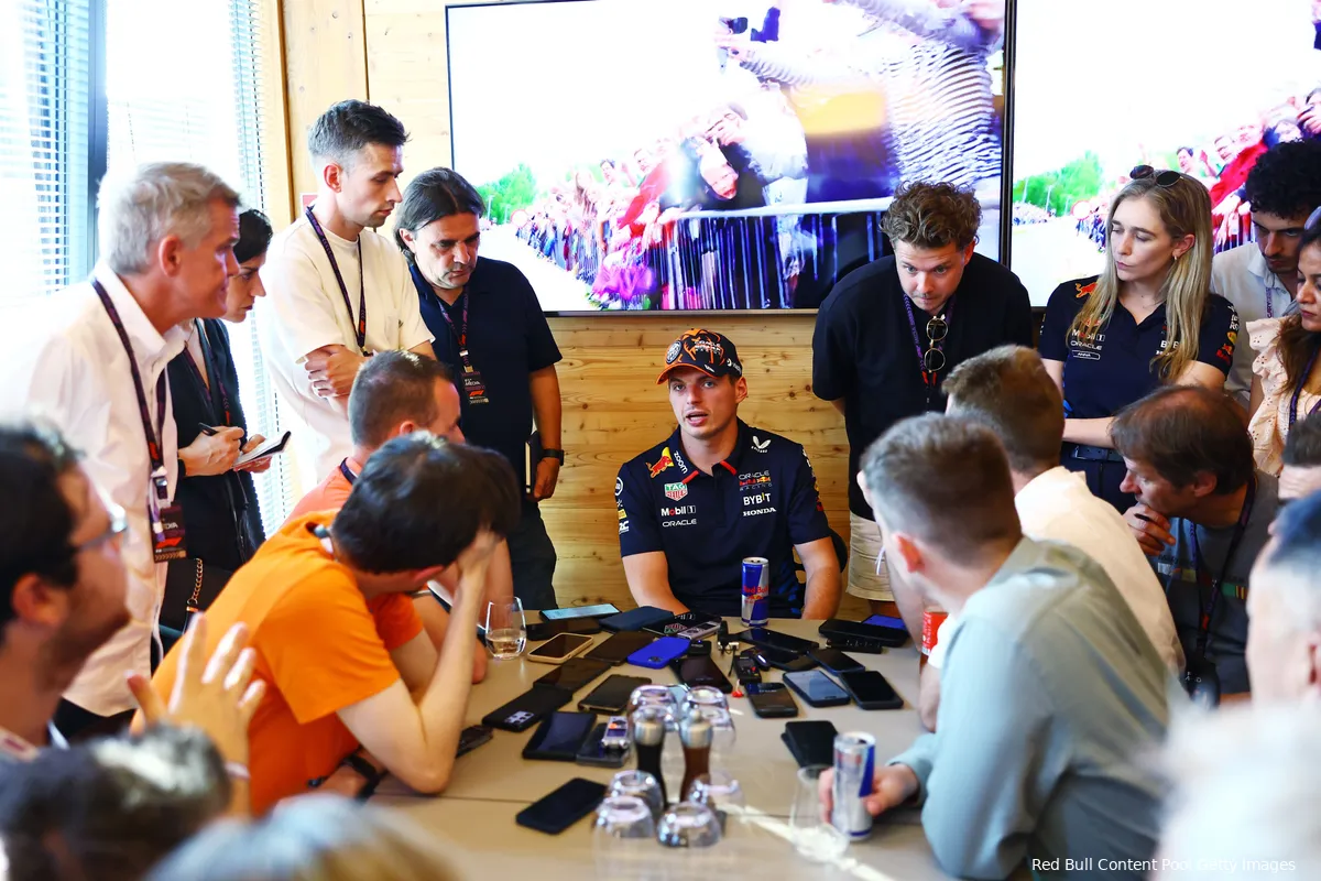 max verstappen hongarije boedapest mediadag 1 media pers interview 3