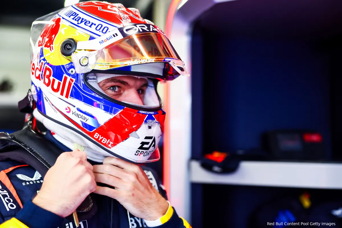 max verstappen red bull racing groot brittannie vrijdag 2024