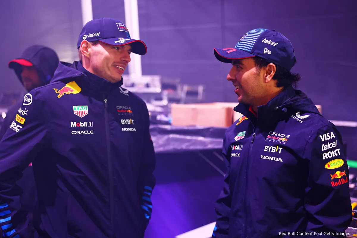 max verstappen sergio perez formule1 redbull silverstone fans zwaaien