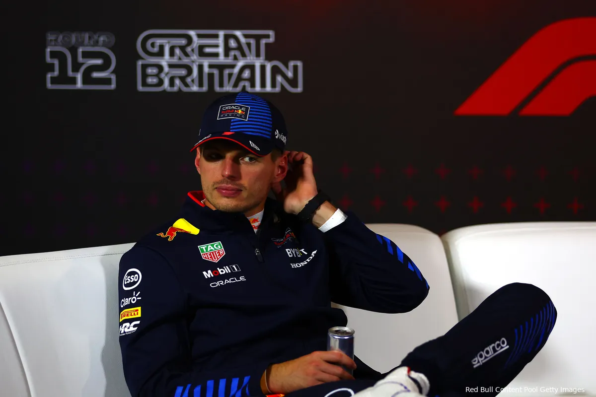 max verstappen silverstone groot brittannie engeland oor