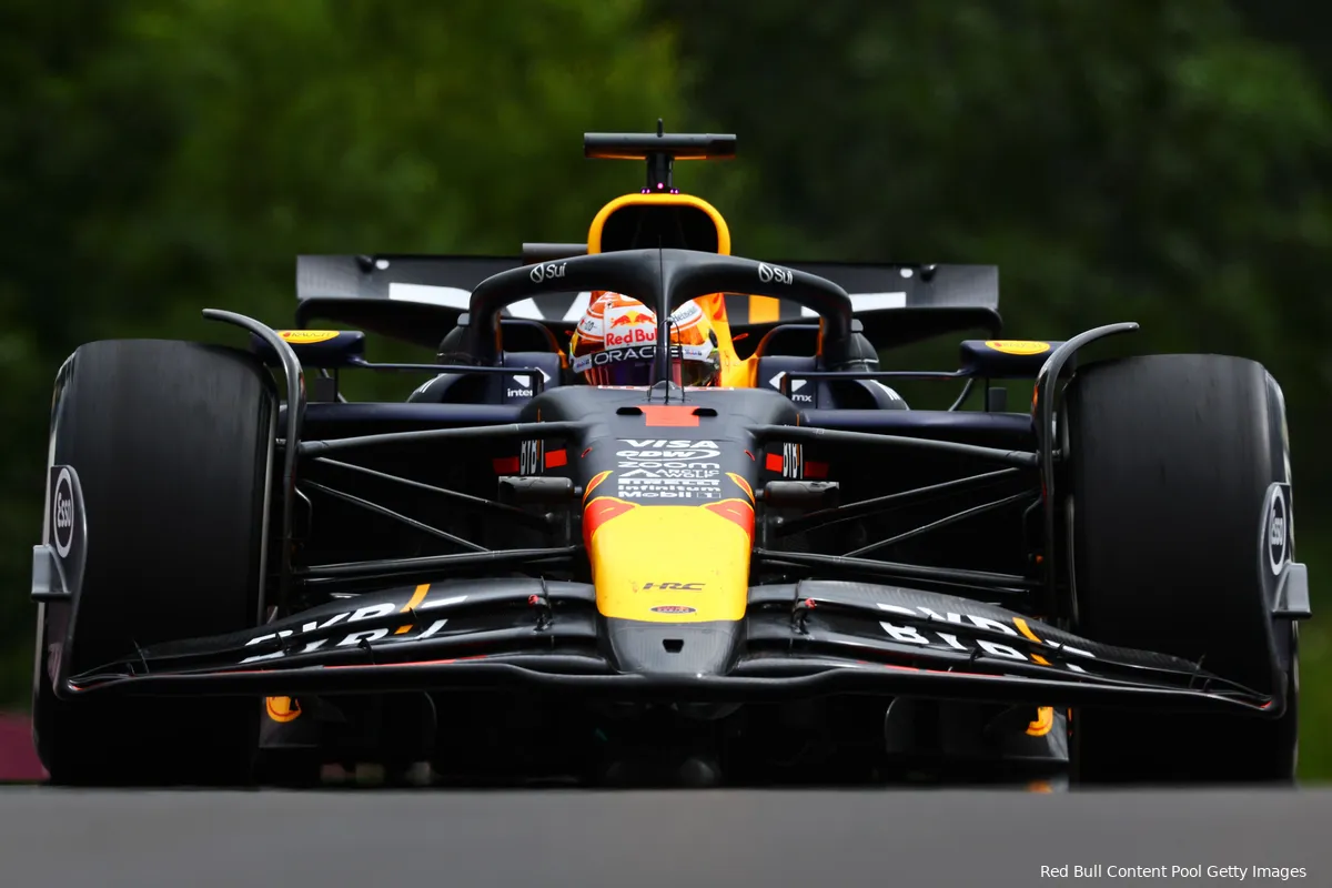 max verstappen vrijdag vt1 belgie 2024