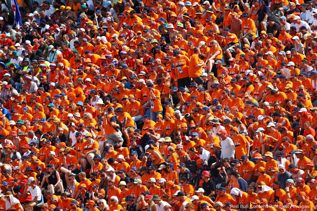 oranjefans hongarije zondag verstappen
