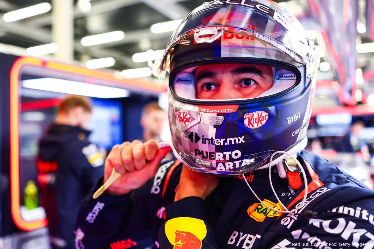 sergio perez silverstone 2024 helm 6