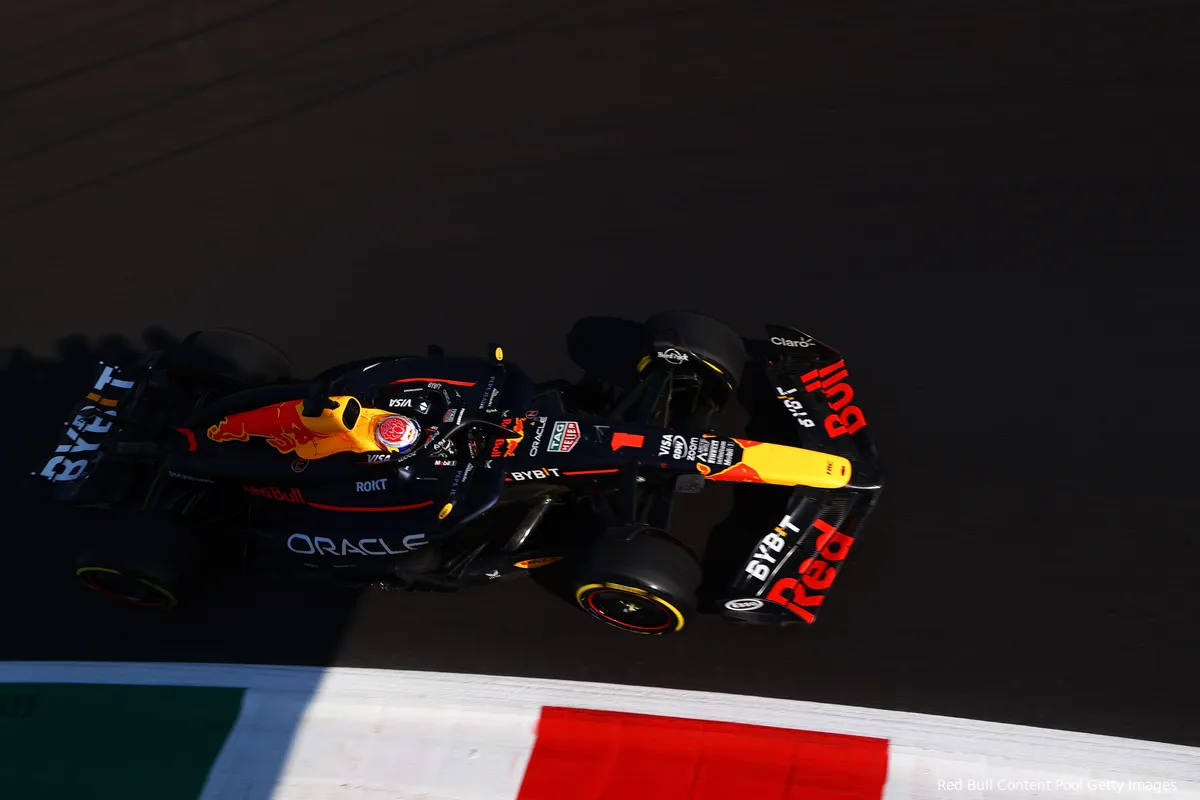 italie monza vt2 red bull racing rb20 max verstappen 1