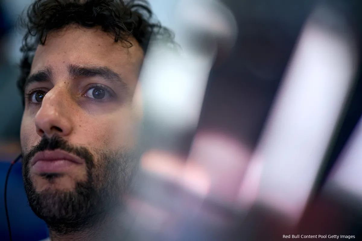 daniel ricciardo visa cash app rb gp azerbeidzjan zondag 2024