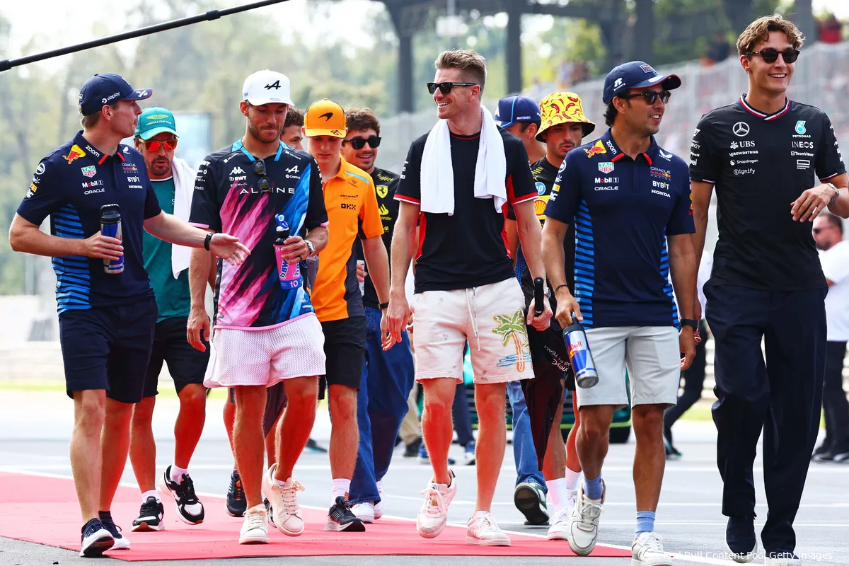 nico hulkenberg max verstappen sergio perez george russell pierre gasly