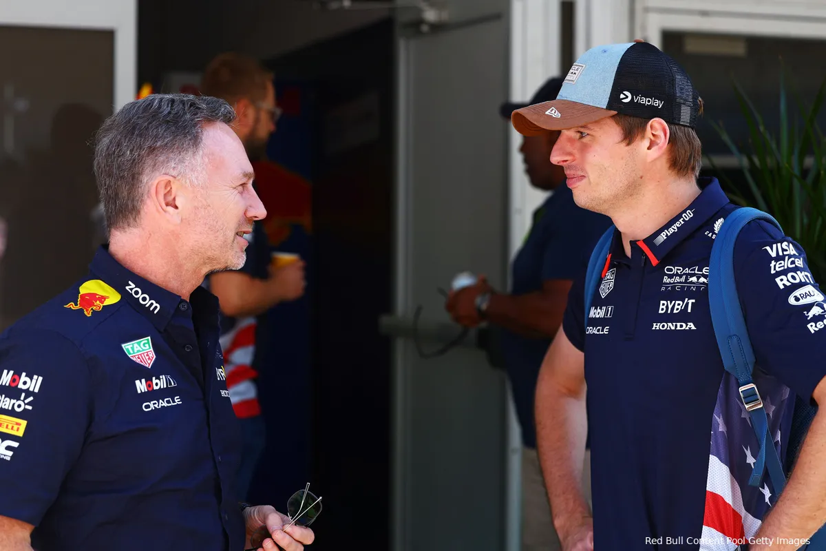christian horner max verstappen red bull racing zondag verenigde staten gp 2024