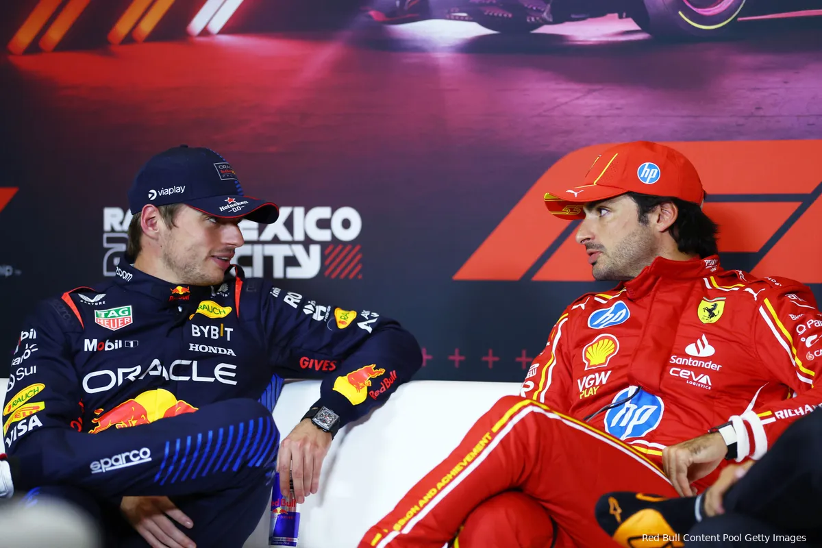 max verstappen carlos sainz kwalificatie persconferentie zaterdag