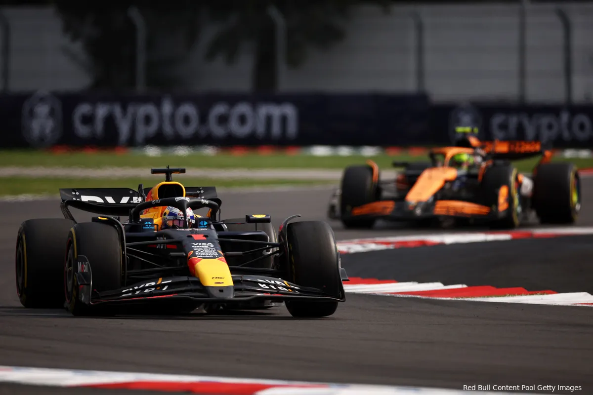 max verstappen lando norris mexico race 2024