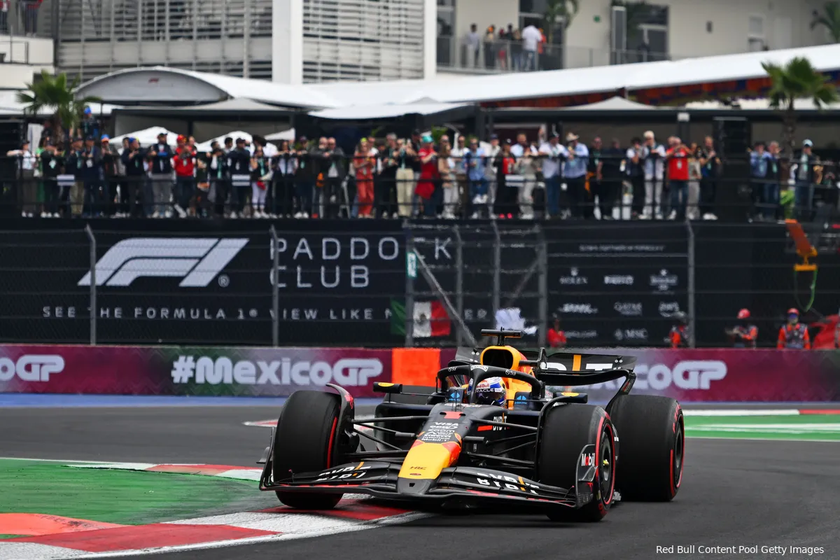 max verstappen rb20 zaterdag kwalificatie redbullracing mexico