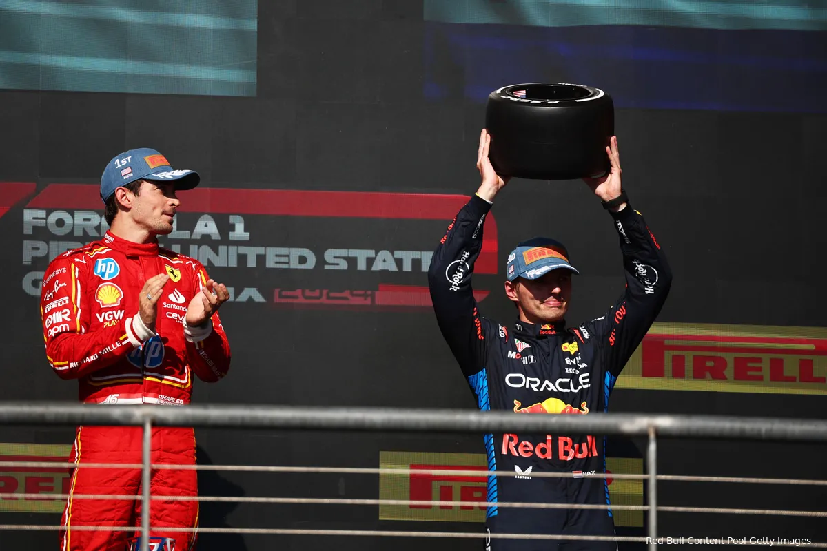 max verstappen red bull racing gp verenigde staten 2024 2ferrari charles leclerc