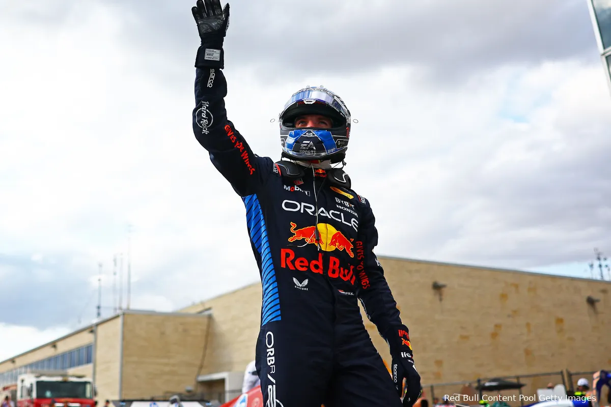 max verstappen sprintpole blij kwalificatie sprintrace cota 2024