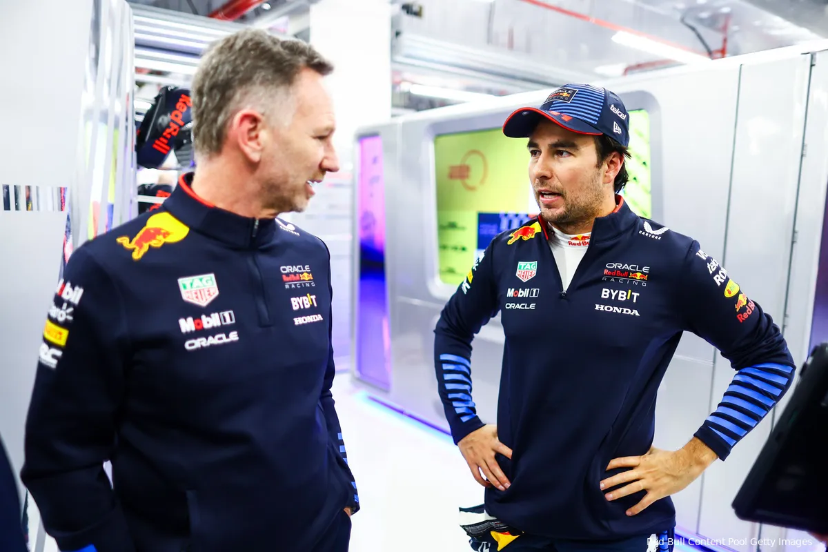 christian horner sergio perez redbullracing 2024 qatar