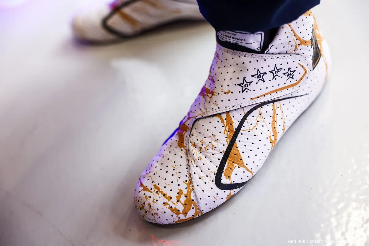 max verstappen 2024 wereldkampioen schoenen 1