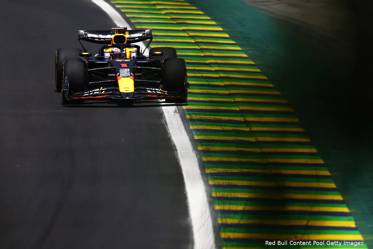 max verstappen brazilie vt1 rb20 redbullracing