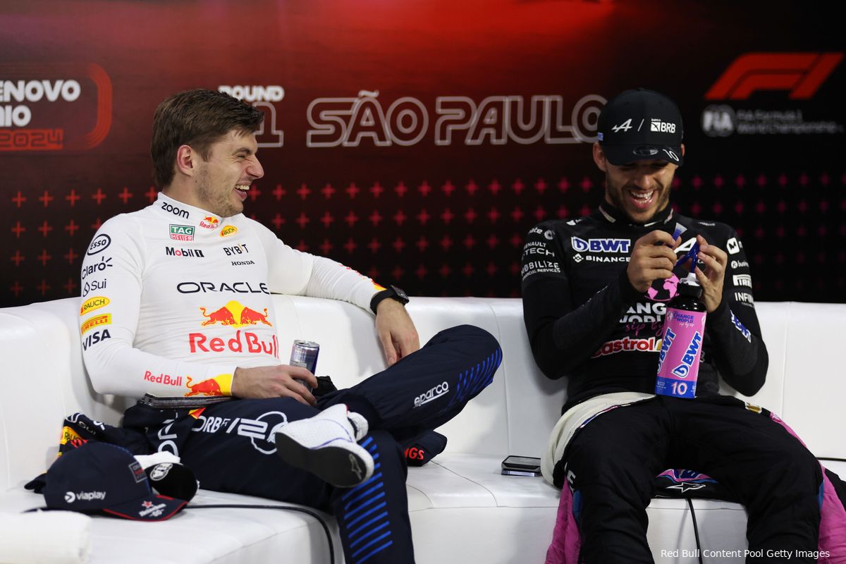 Gasly kaart aan waar hij van Verstappen kan winnen: 'Daar zijn we het allemaal over eens'