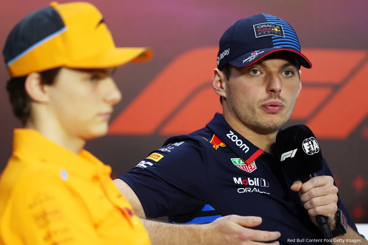 oscar piastri max verstappen yuki tsunoda persconferentie brazilie 2024