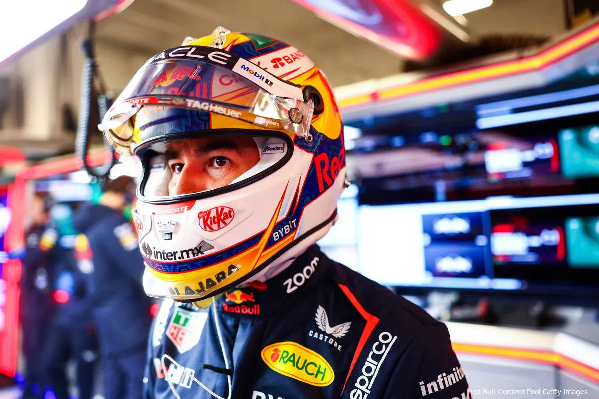 sergio perez helm las vegas 2024 13