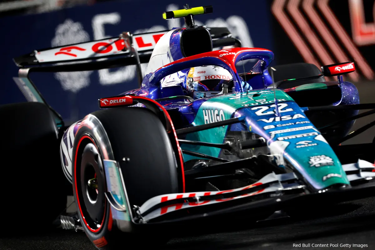 yuki tsunoda las vegas 1813 livery visa cash app rb vcarb