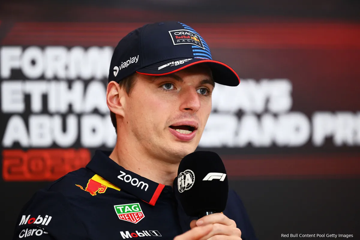 max verstappen abu dhabi 2024 donderdag 1 persconferentie 12