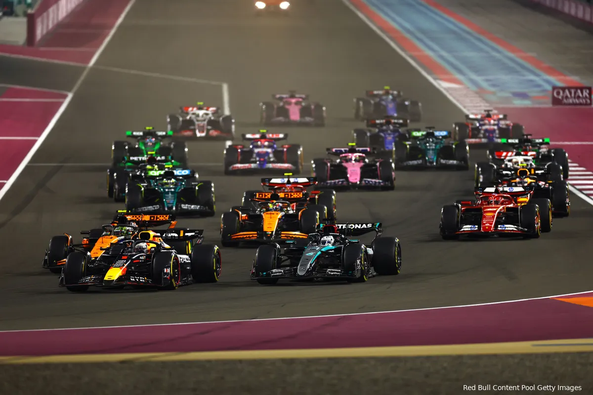 max verstappen lando norris qatar rb20 12 start 3