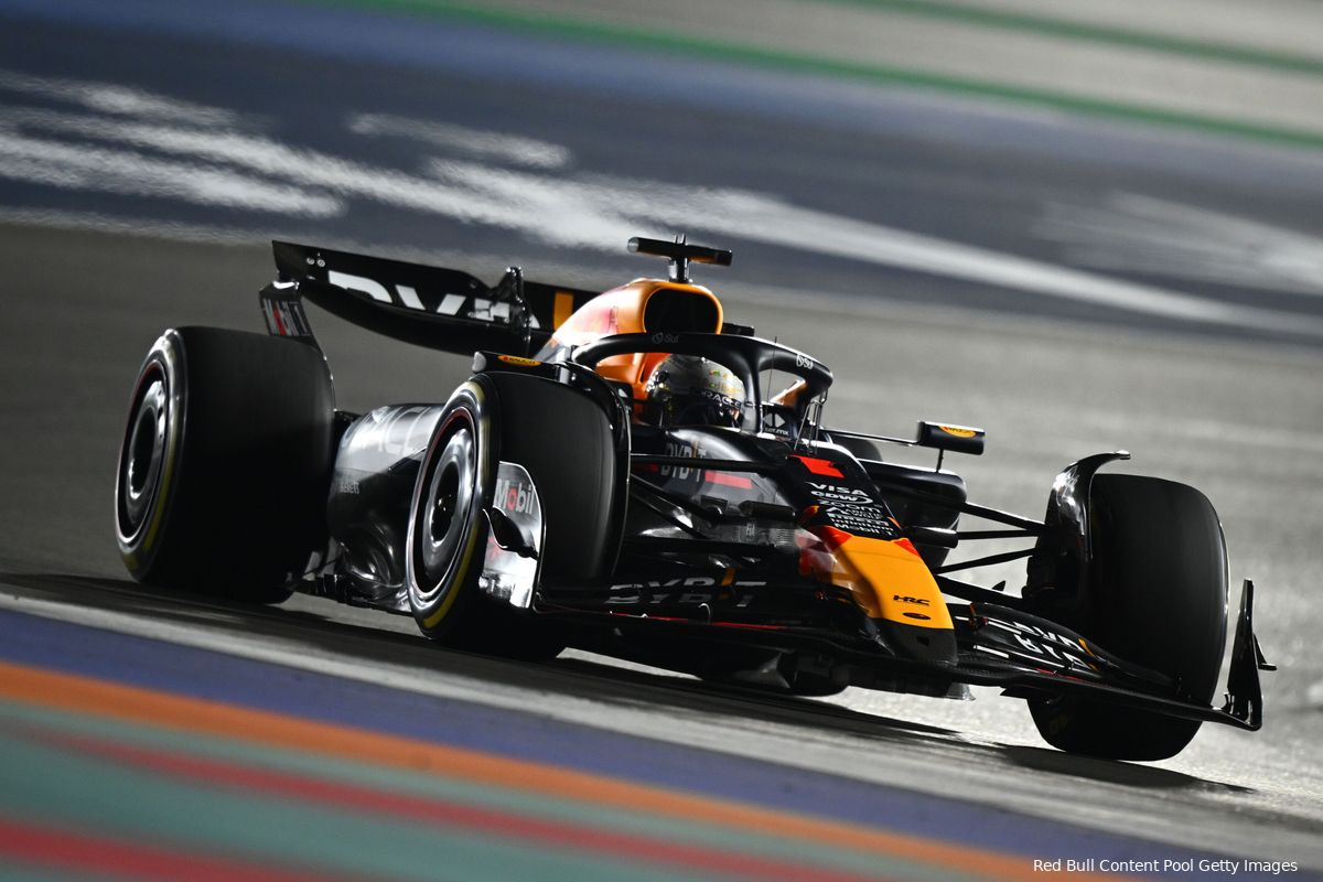 Verstappen grapt over museumstuk van Red Bull en let op bij de start: 'Oppassen met die twee'
