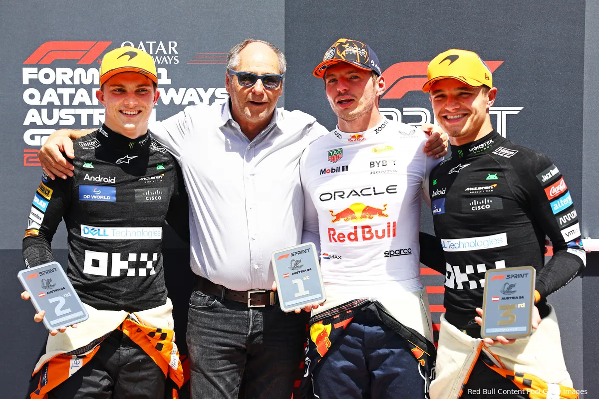 gerhard berger max verstappen oostenrijk 2024 1 lando norris oscar piastri