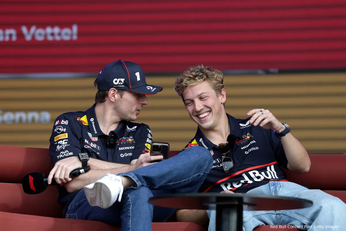 max verstappen liam lawson 2025 melbourne red bull racing