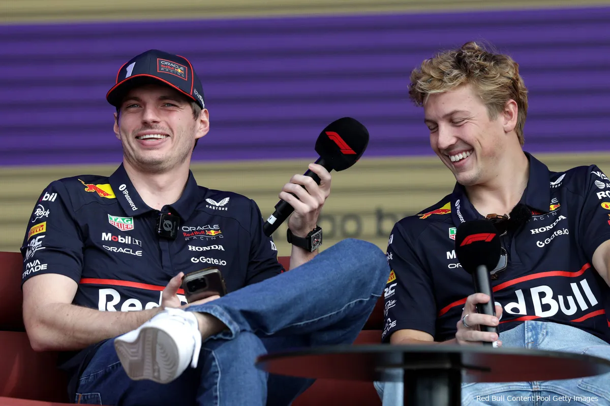 max verstappen liam lawson 2025 melbourne red bull racing