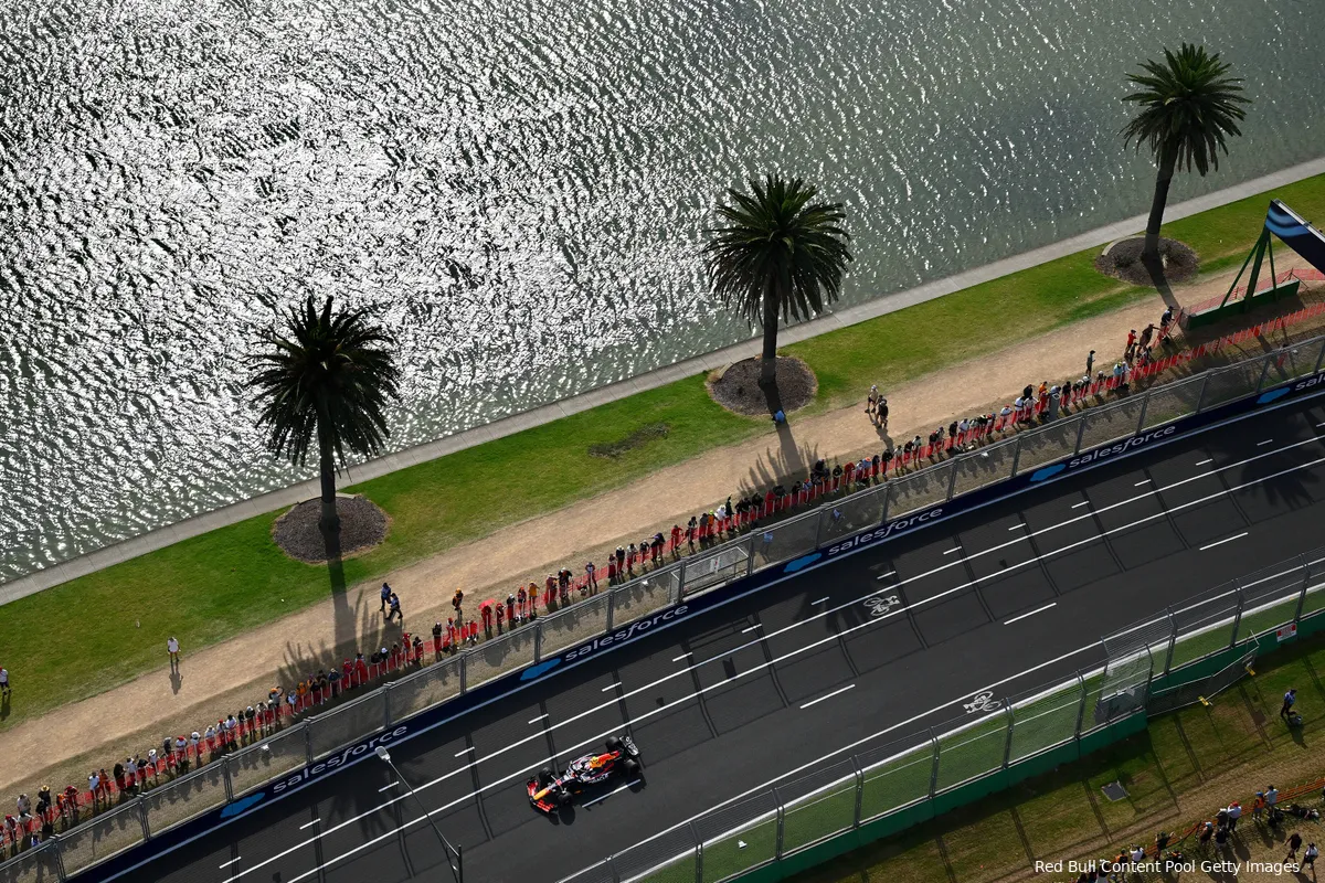 max verstappen red bull racing rb21 melbourne