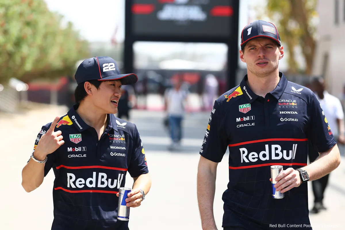 max verstappen yuki tsunoda 2025 bahrein zaterdag