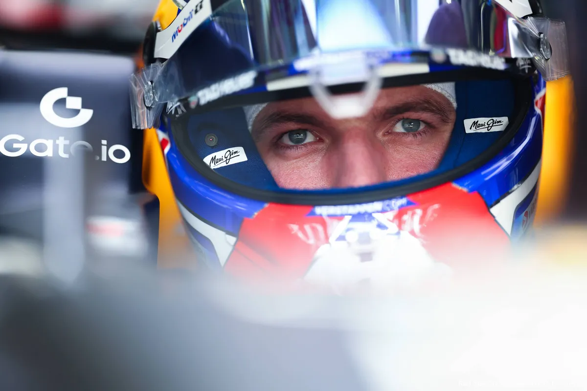 max verstappen zaterdag gp bahrein redbullracing 2025
