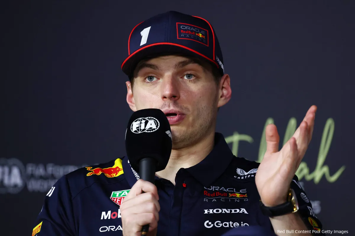 red bull racing max verstappen gp saoedi arabie 2025 zondag 10