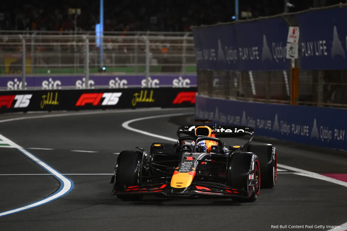 red bull racing max verstappen gp saoedi arabie 2025 zondag 5