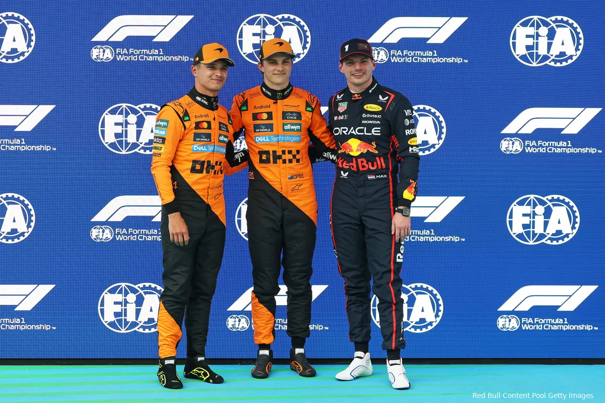 max verstappen red bull racing gp spanje 2025 zaterdag kwalificatie mclaren lando norris oscar piastri 5