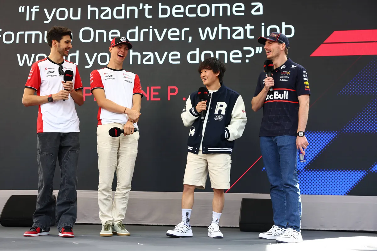 red bull racing yuki tsunoda max verstappen haas esteban ocon oliver bearman zaterdag gp monaco 2025 2