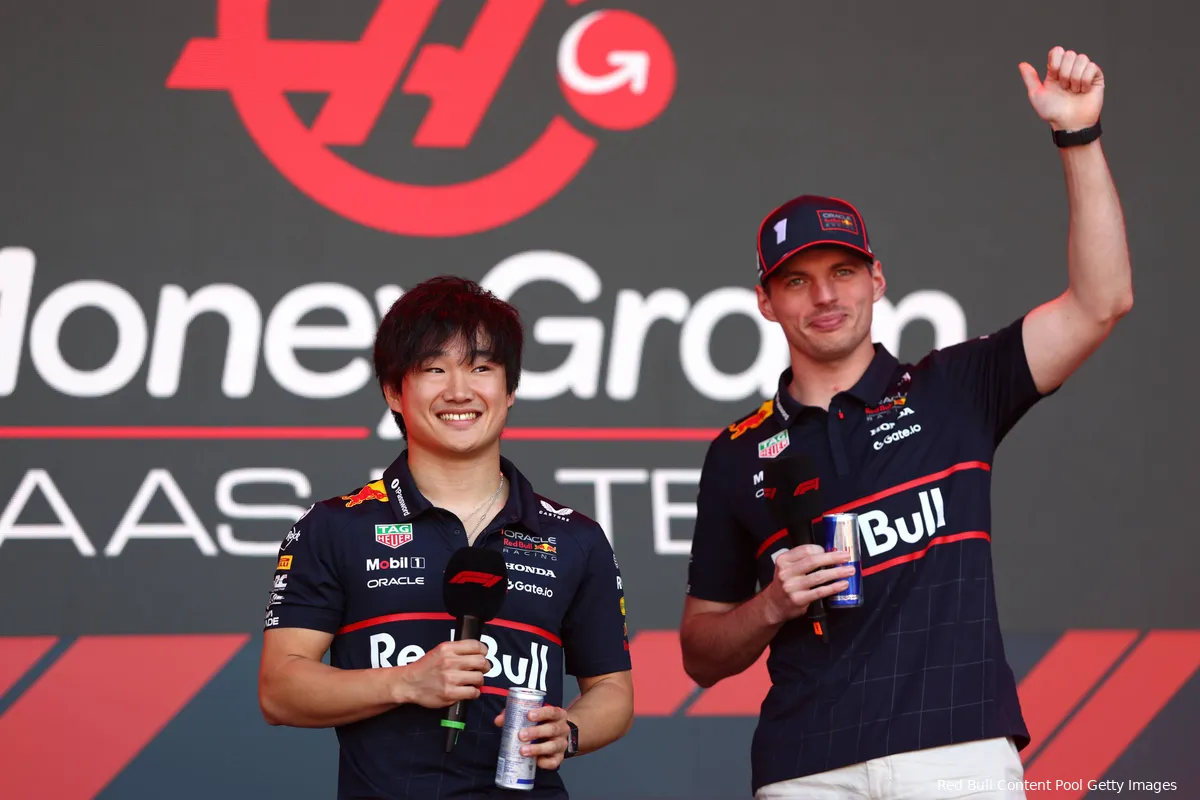 yuki tsunoda max verstappen red bull racing gp spanje 2025 zaterdag 4