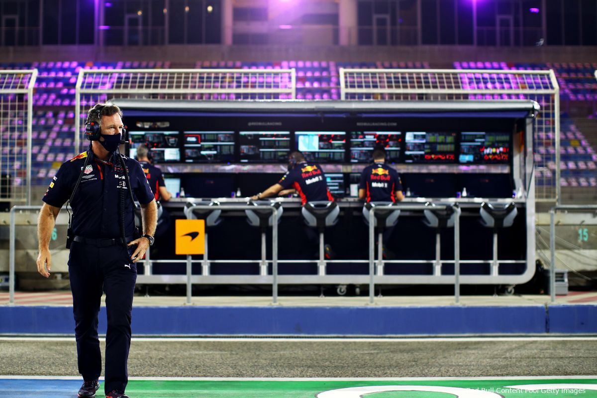 Horner looft snelle Mercedes in Bahrein: 'Het was eerlijk racen, maar wel taai racen'