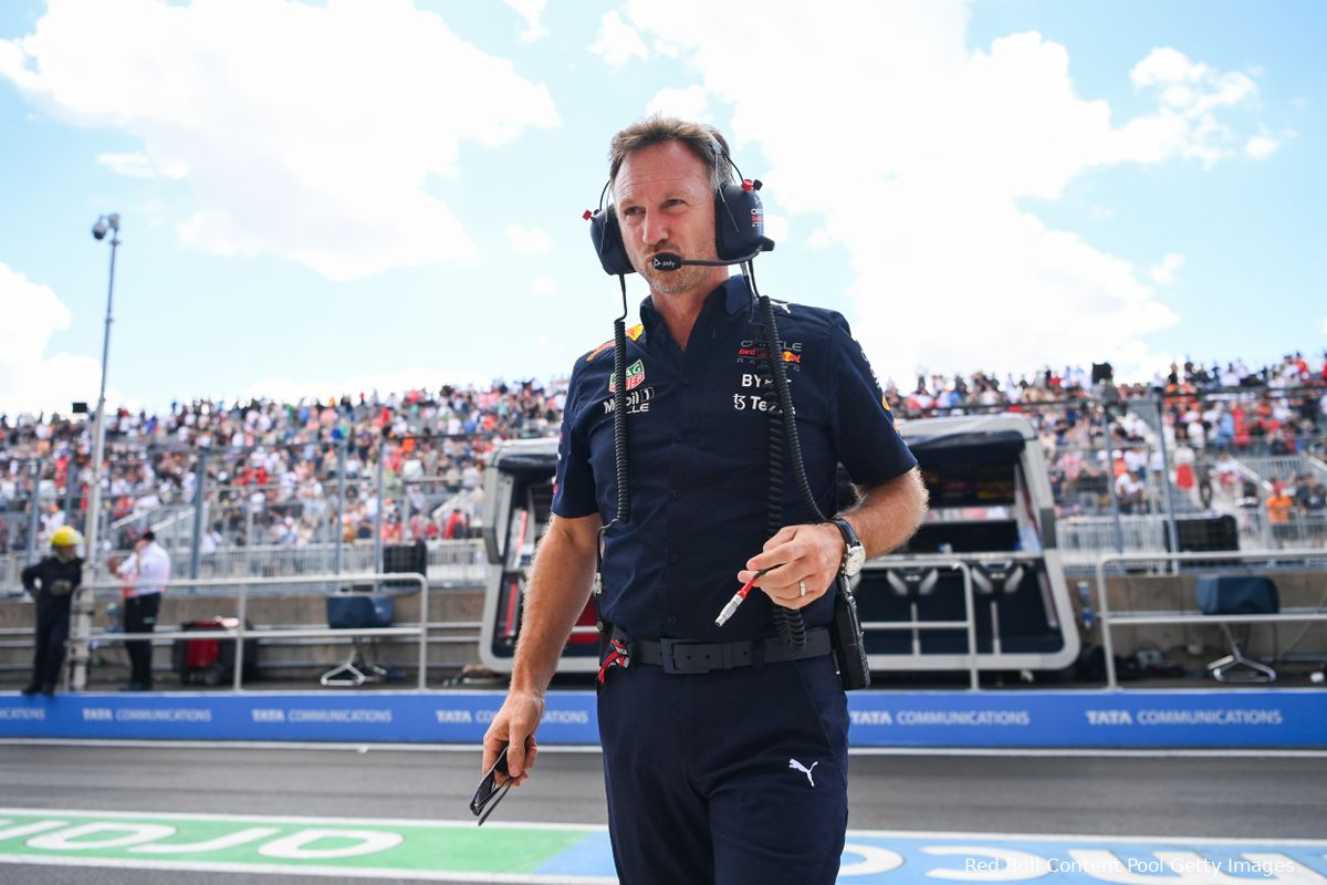 Horner ziet een sterk Ferrari: 'Sainz kon volledig over de kerbs rijden'