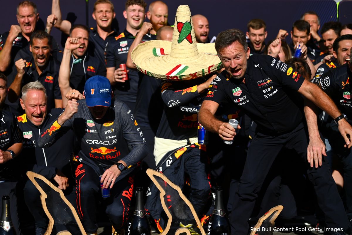 Dit is hoe Verstappen en Pérez de constructeurstitel binnen kunnen slepen voor Red Bull Dit is hoe Verstappen en Pérez de constructeurstitel binnen kunnen slepen voor Red Bull