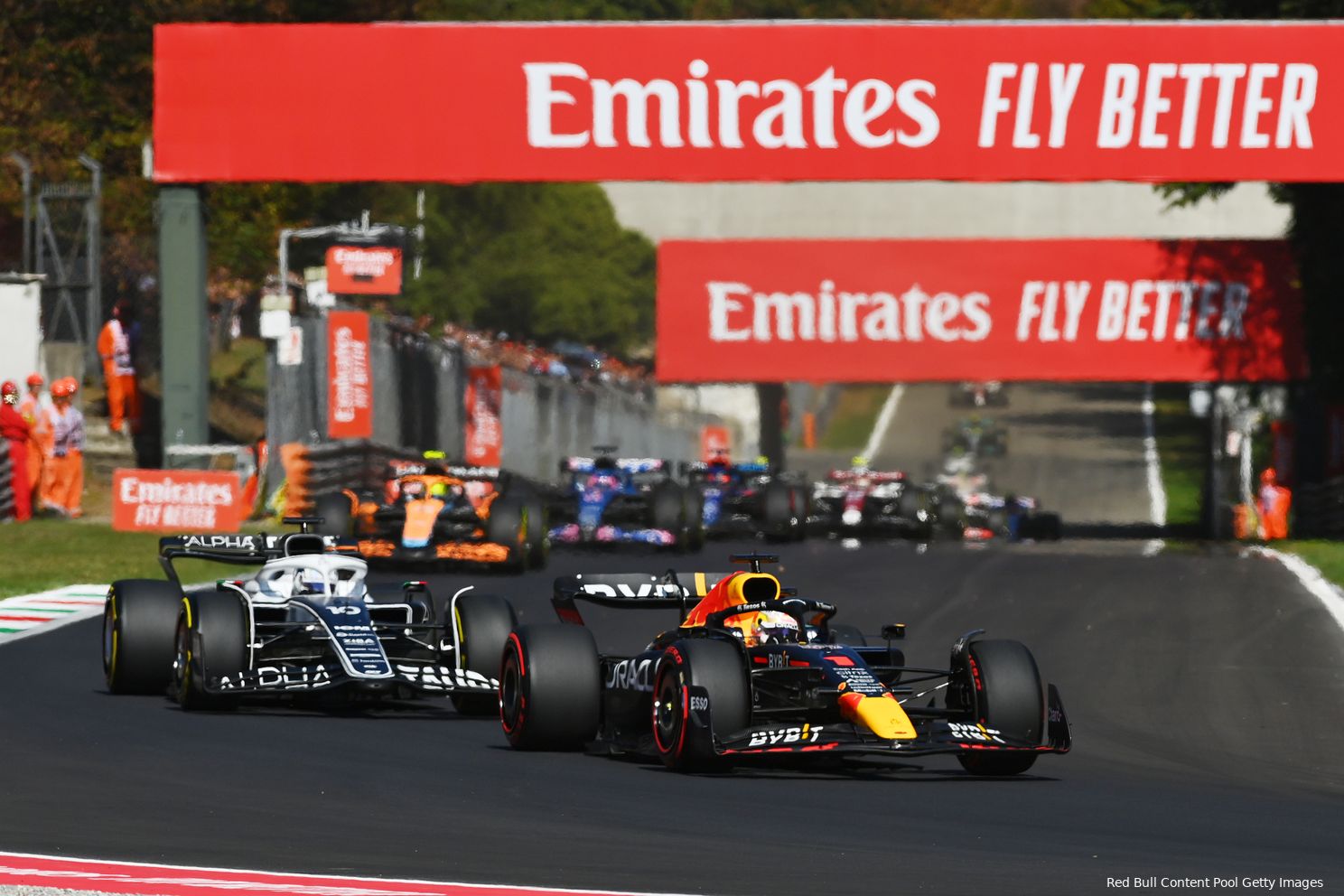 Max Verstappen had to find his way to the front in Monza, but at least he knew where to start.