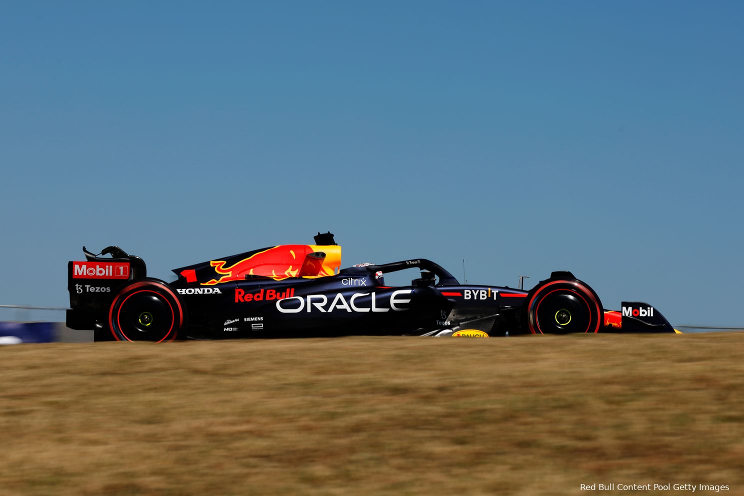 Max
Verstappen tijdens de VT1 voor de Grand Prix van de Verenigde Staten, Circuit
of the Americas, 2022 (Foto: Red Bull Content Pool / Getty Images)