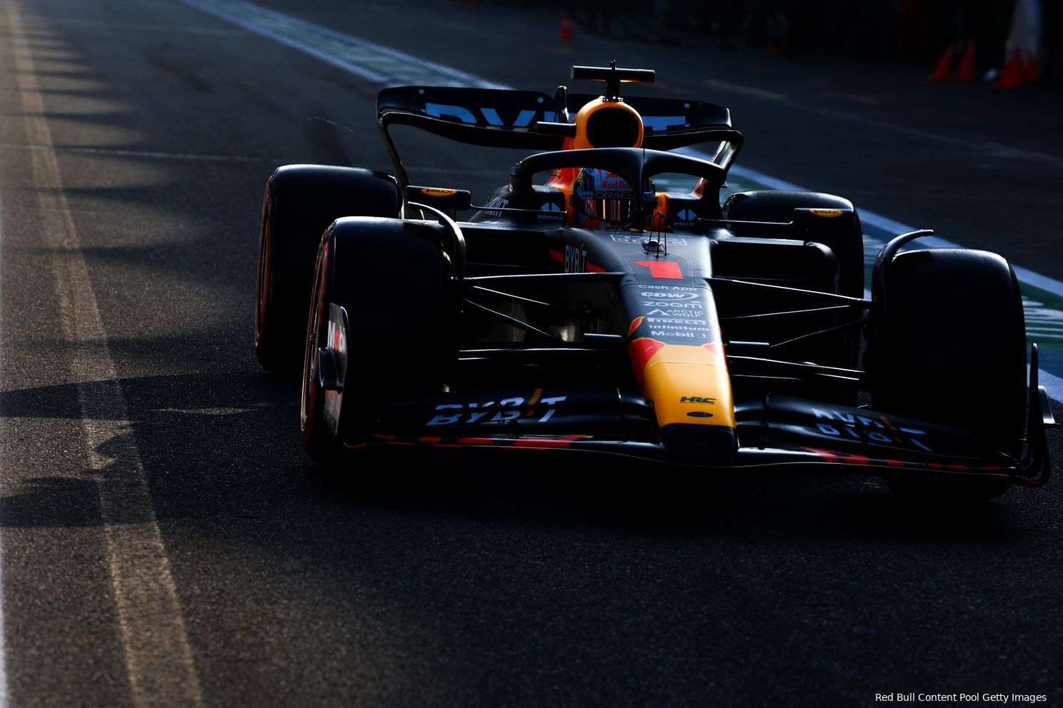 Max Verstappen, kwalificatie Grand Prix Azerbeidzjan, Baku City Circuit (Foto:
Red Bull Content Pool / Getty Images)
