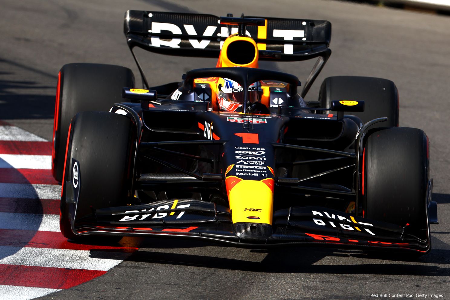 max verstappen rb19 red bull racing f1 gp monaco 2023