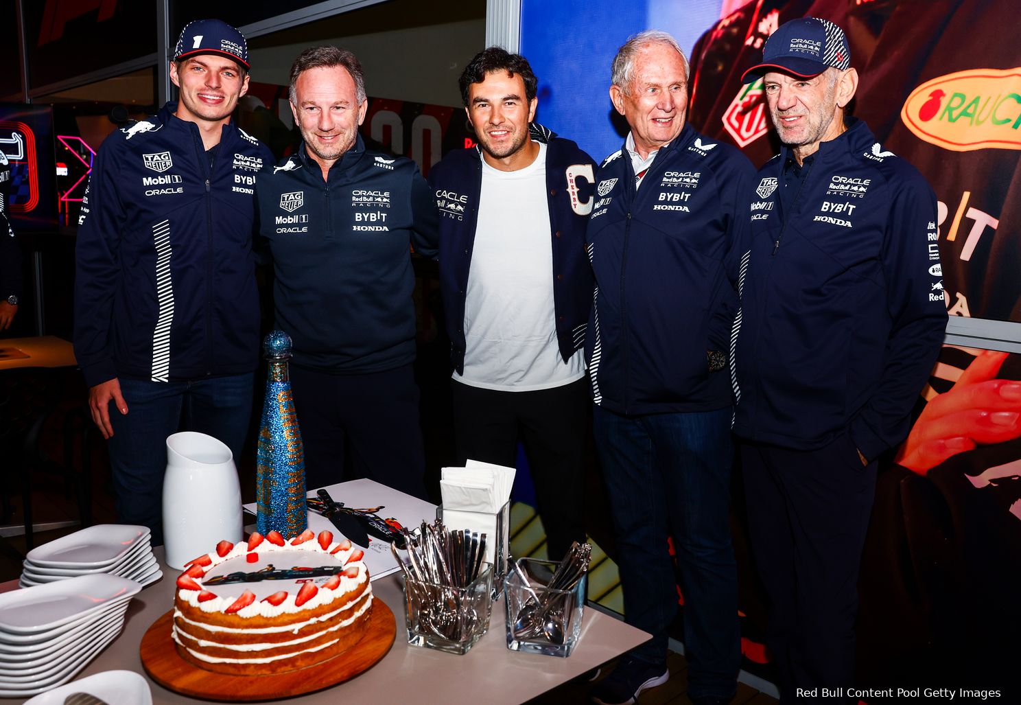 max verstappen christian horner adrian newey sergio perez helmut marko