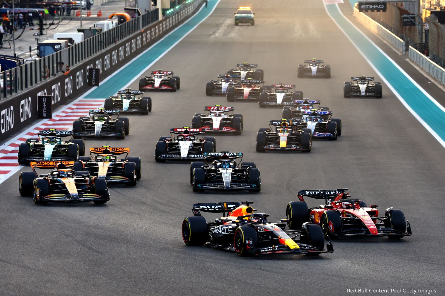 start grand prix abu dhabi 2023