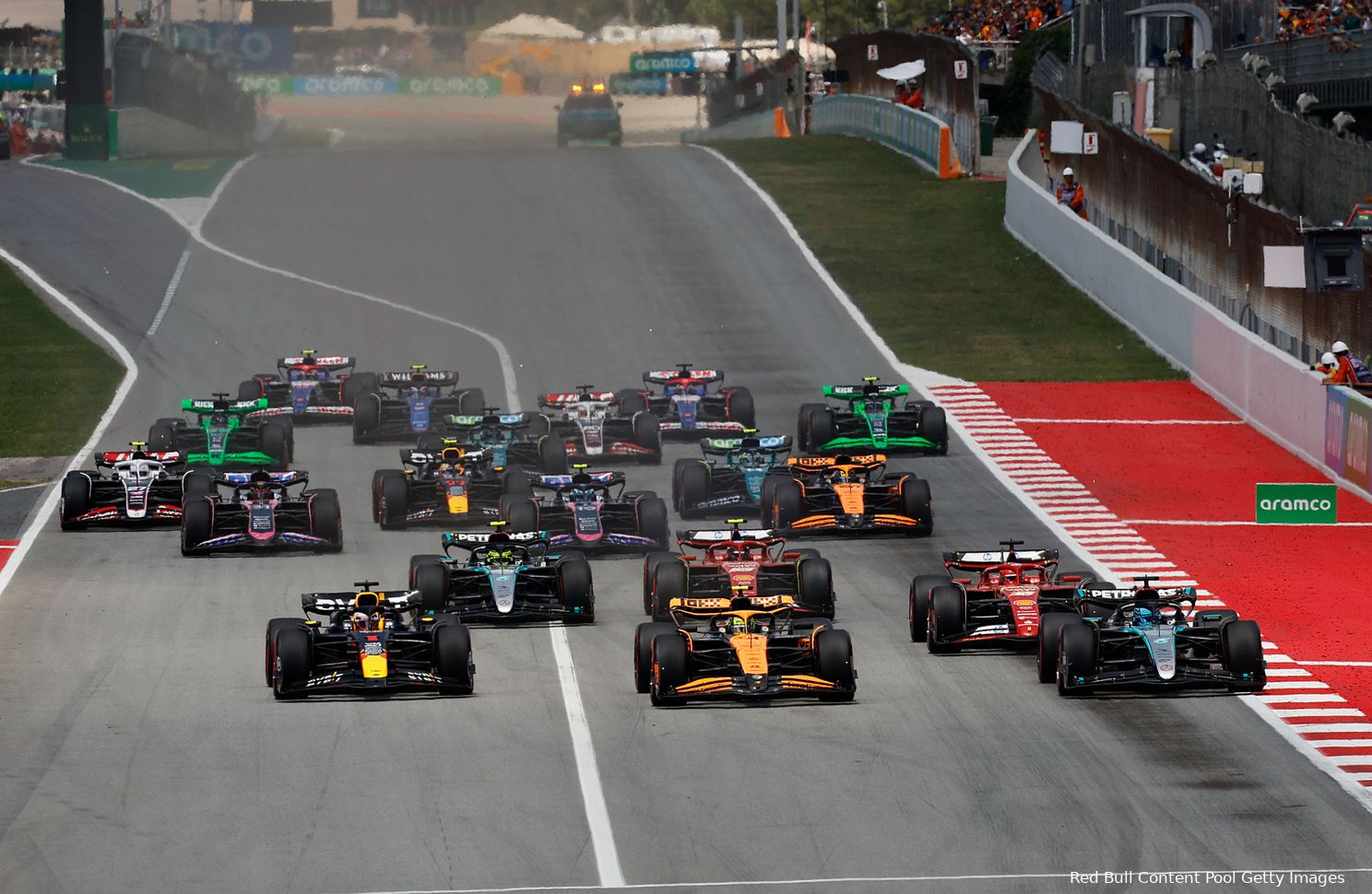 Norris kwam in negatief daglicht door bliksemstart van Verstappen: 'Toen was Max de beste'