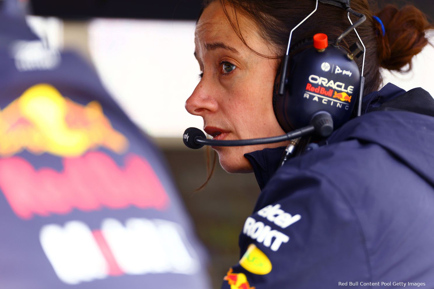 hannah schmitz red bull racing groot brittannie vrijdag 2024